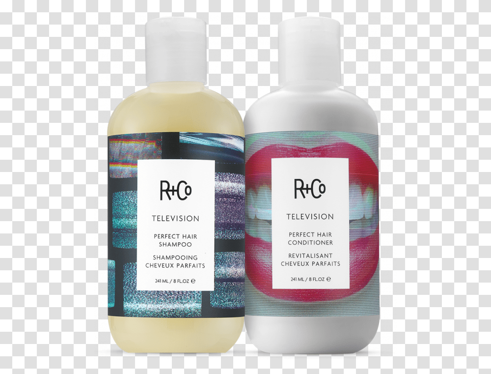 R Co Television Perfect Hair Shampoo Conditioner, Bottle, Shaker, Lotion, Cosmetics Transparent Png