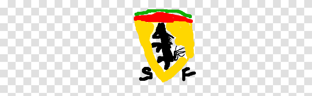 R Drawn Ferrari Logo, Person, Human, Poster, Advertisement Transparent Png