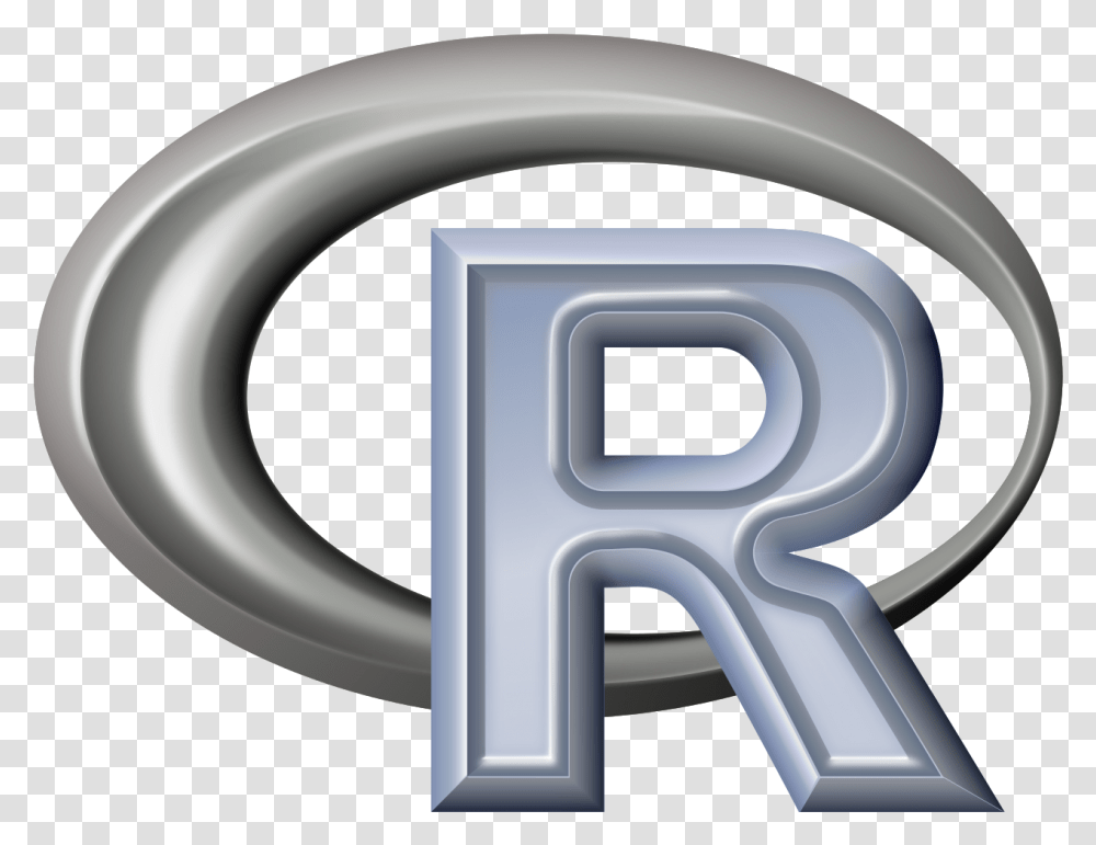 R Logo R Programming Language Logo, Text, Building, Alphabet, Dryer Transparent Png