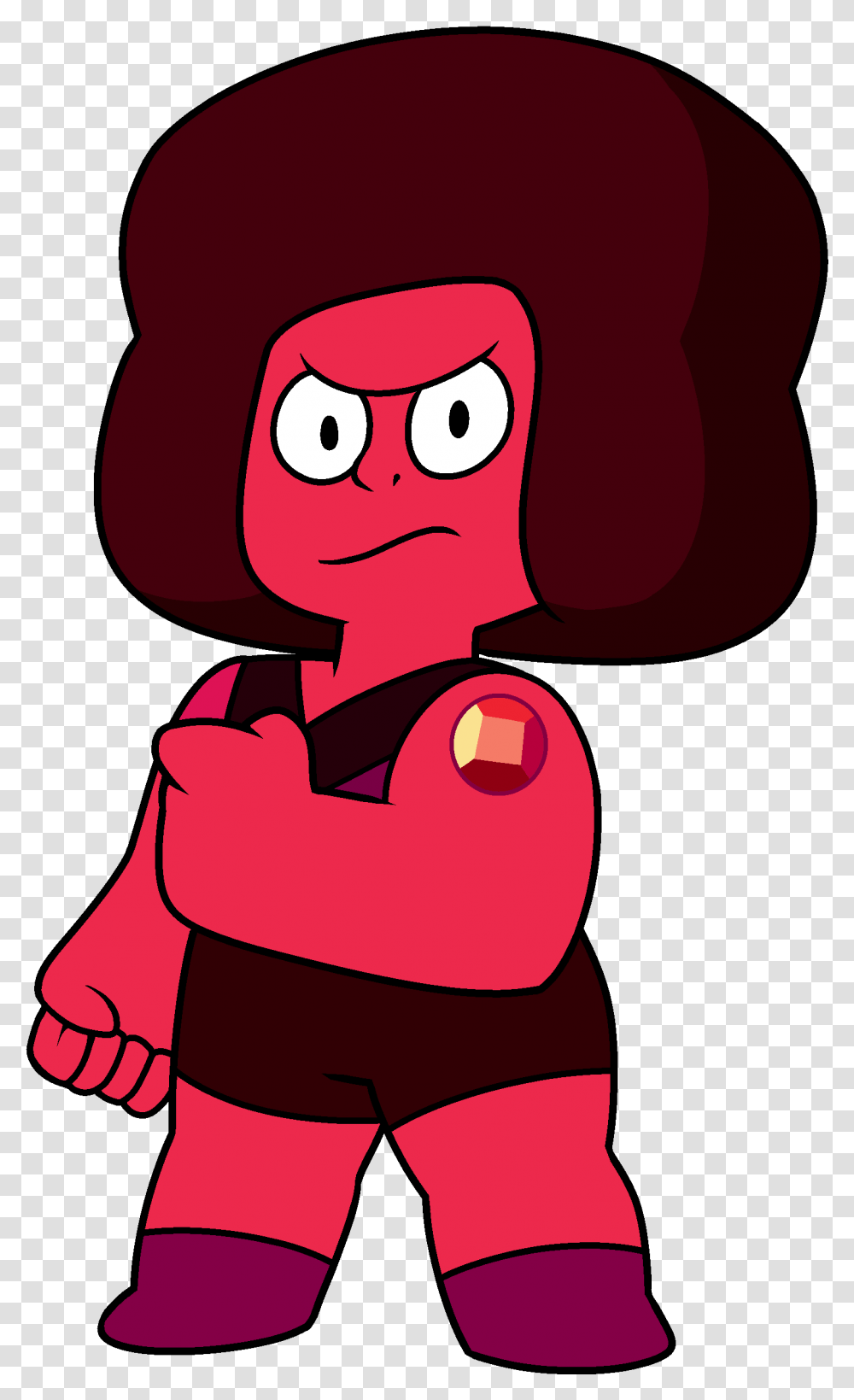 R Stevenuniverse Weekly Character Steven Universe Ruby Army, Label, Toy, Doll Transparent Png
