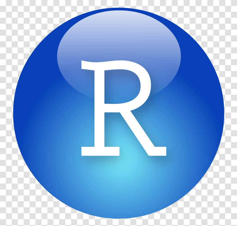 R Studio Icon, Sphere, Number Transparent Png