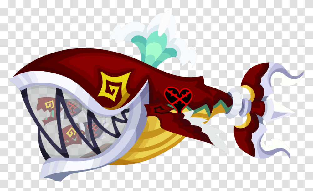 R Trident Anchor Kingdom Hearts Trident Tail, Dragon Transparent Png