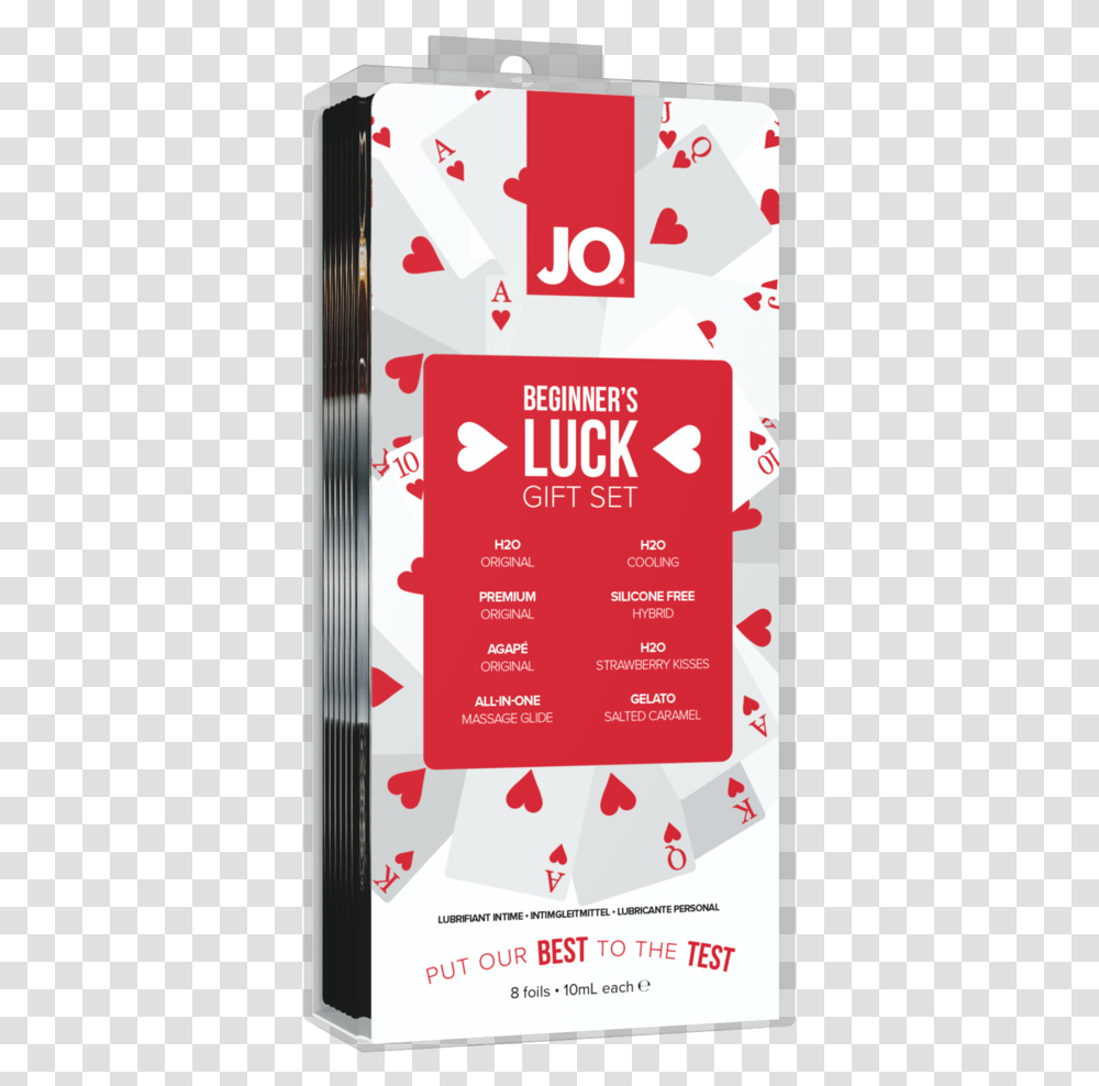 R0 Jo Beginners Luck Gift Set 8x10ml C Square, Advertisement, Flyer, Poster, Paper Transparent Png