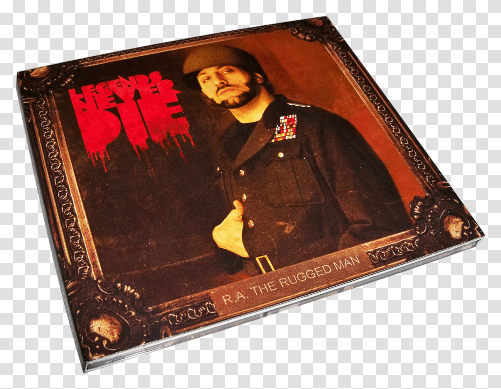 R.a. The Rugged Man, Person, Advertisement, Photography, Disk Transparent Png