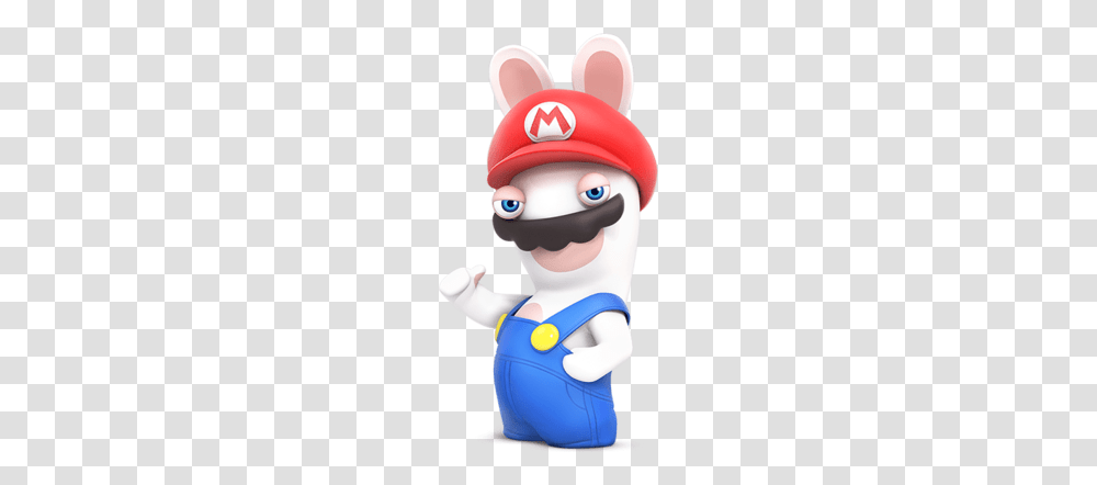Rabbid Mario, Super Mario, Toy, Plush, Figurine Transparent Png