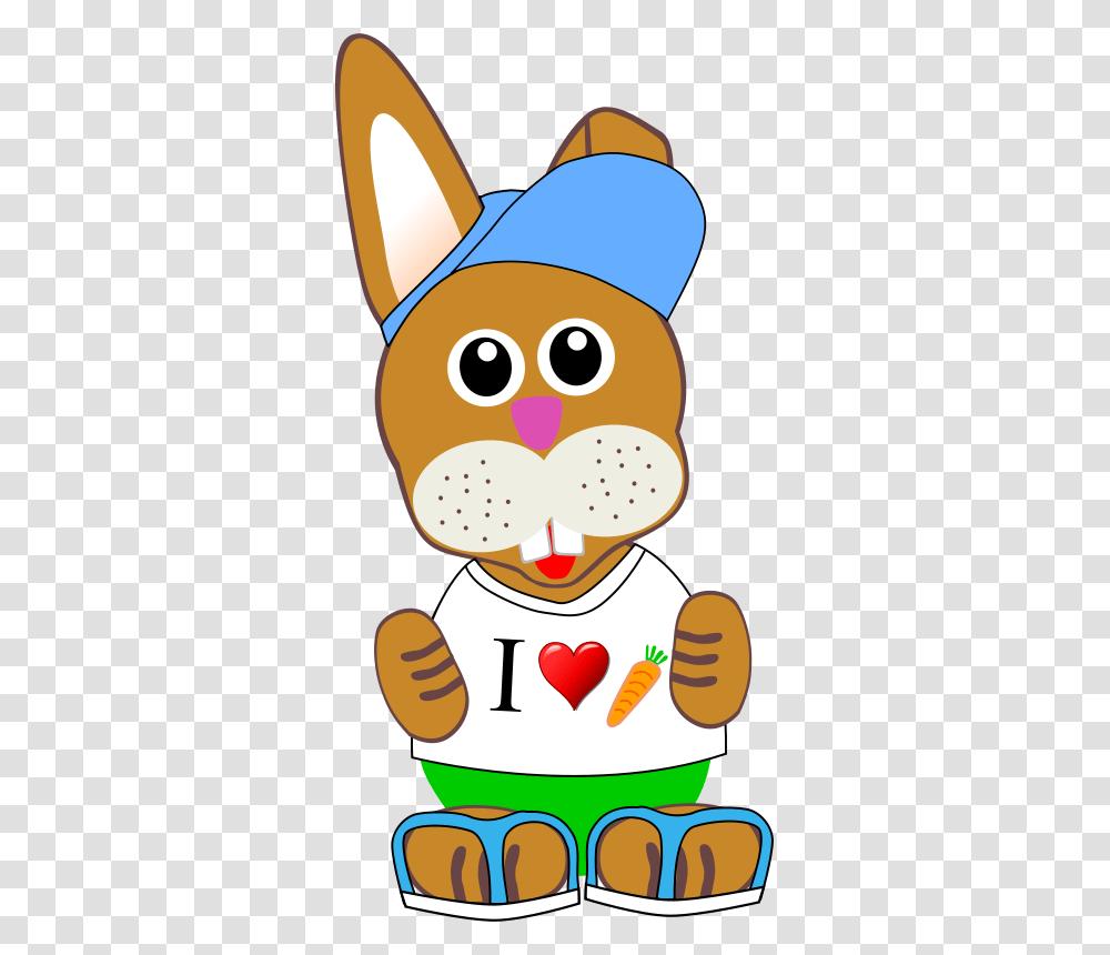 Rabbit 005 Baby Cartoon Summer Wear, Animals, Chef, Food Transparent Png