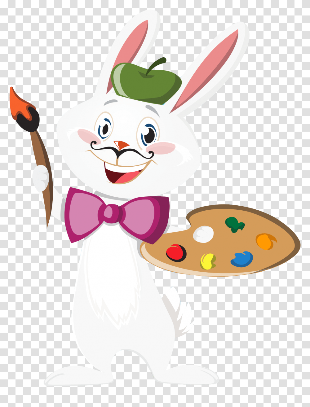 Rabbit, Face, Elf, Plant Transparent Png