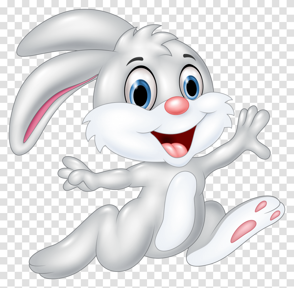 Rabbit Cartoon Bunny Cartoon, Toy, Performer, Animal, Drawing Transparent Png