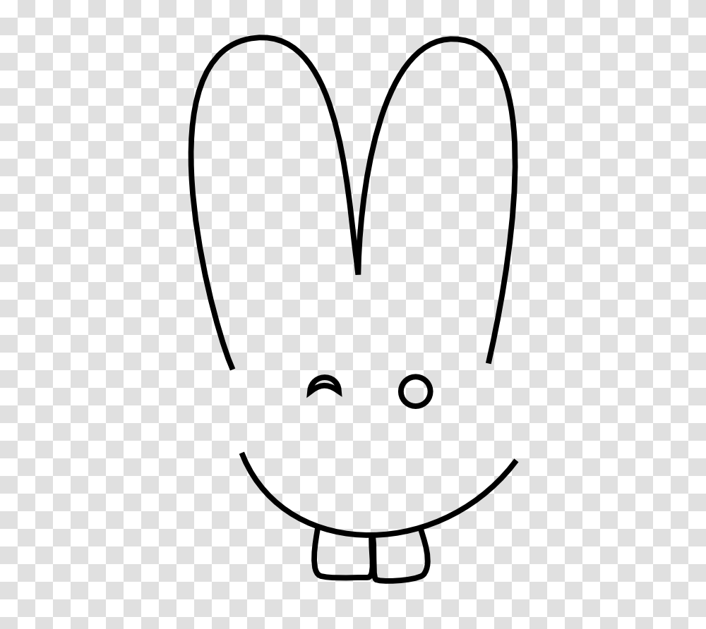 Rabbit Clip Art, Label, Stencil Transparent Png