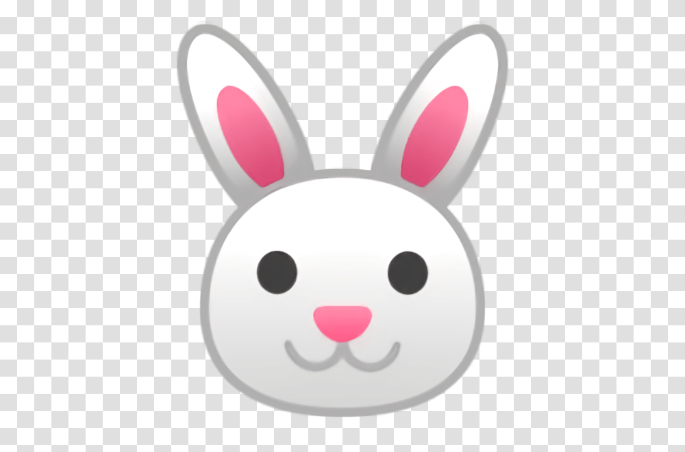 Rabbit Face Icon Noto Emoji Animals Nature Iconset Google Carita De Conejo, Goat, Mammal, Outdoors, Piggy Bank Transparent Png