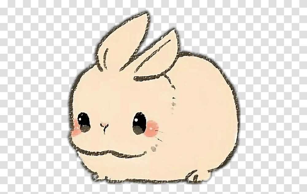 Rabbit Rabit Animal Pet Kawaii Cute Cute Baby Bunny Drawing, Mammal, Piggy Bank, Necklace, Jewelry Transparent Png