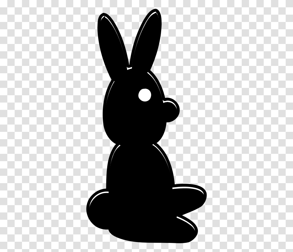 Rabbit Silhouette, Animal, Invertebrate, Insect, Stencil Transparent Png