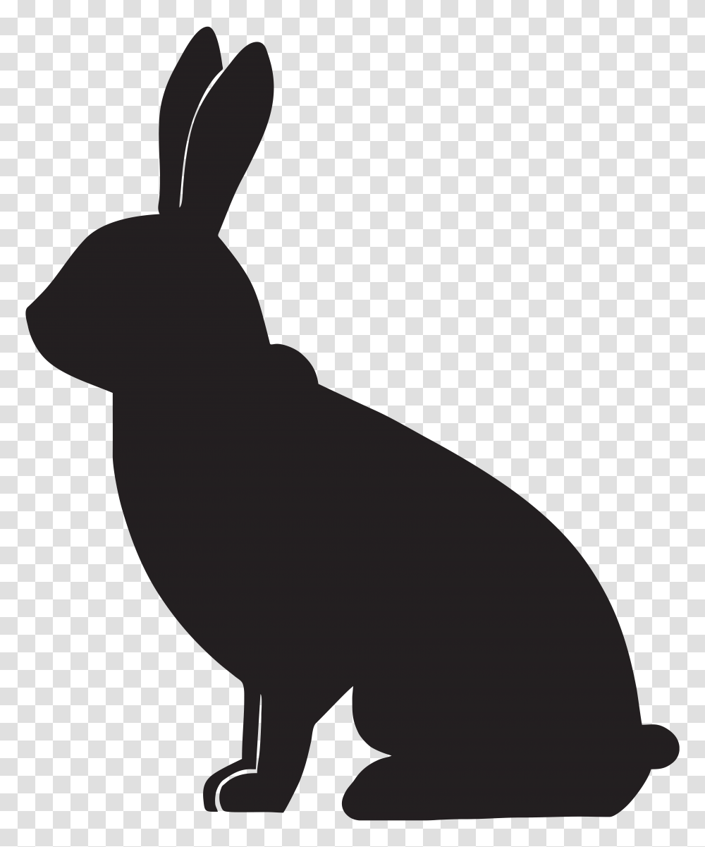 Rabbit Silhouette Clip Art, Rodent, Mammal, Animal, Bunny Transparent Png