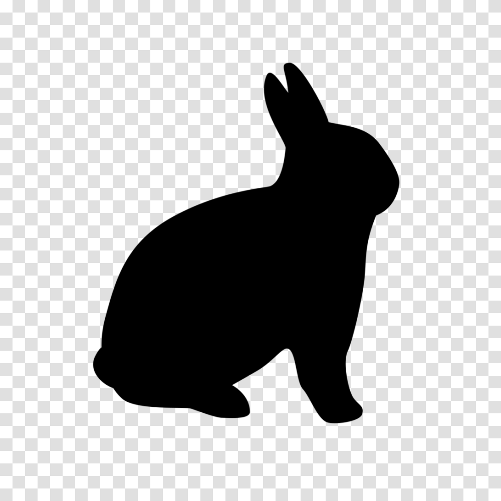 Rabbit Silhouette, Gray, World Of Warcraft Transparent Png