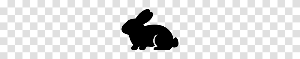 Rabbit Silhouette, Gray, World Of Warcraft Transparent Png