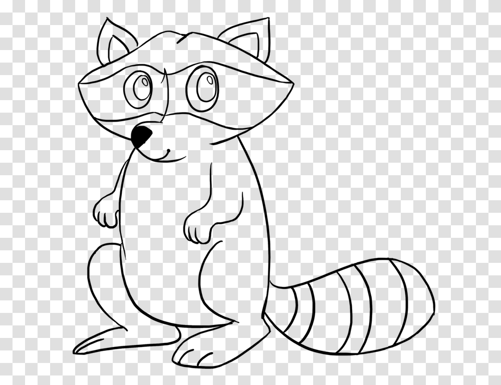 Raccoon Clipart Raccoon Clipart Black And White, Gray, World Of Warcraft Transparent Png
