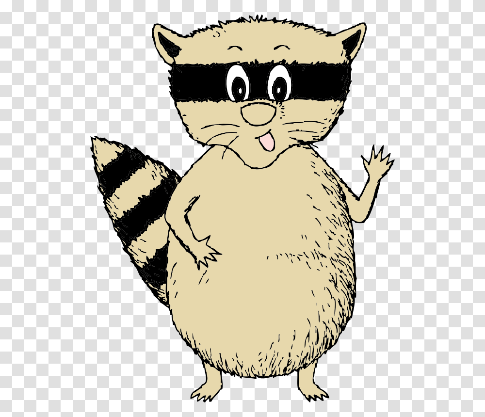 Raccoon Images Cartoon, Animal, Bird, Mammal, Mole Transparent Png