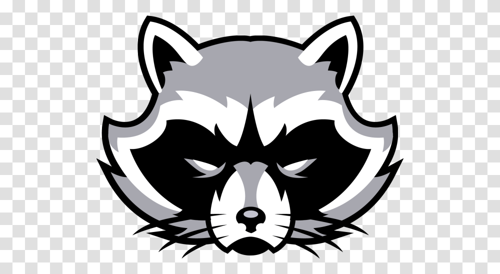 Raccoon Logo Frisco High School Raccoon, Stencil, Antelope, Wildlife Transparent Png