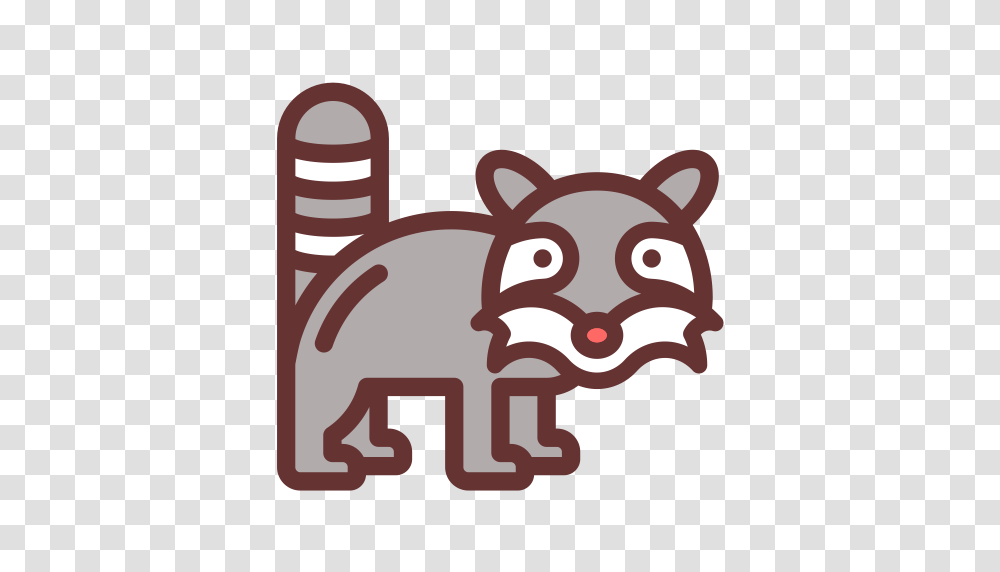 Raccoon Multicolor Lovely Icon With And Vector Format, Mammal, Animal, Pig, Piggy Bank Transparent Png