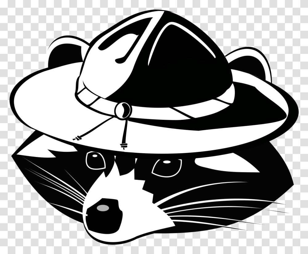 Raccoon Scout Racoon Scout, Apparel, Sun Hat, Cowboy Hat Transparent Png