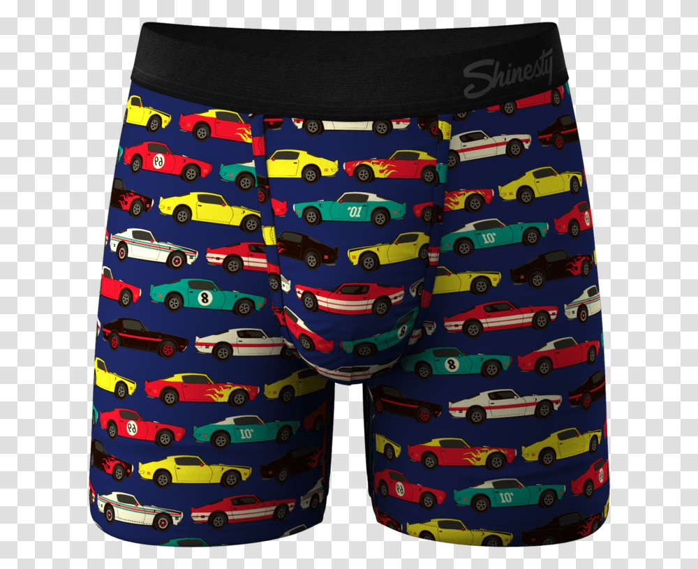 Race Car Ball Hammock Pouch Underwear Bermuda Shorts, Clothing, Apparel Transparent Png