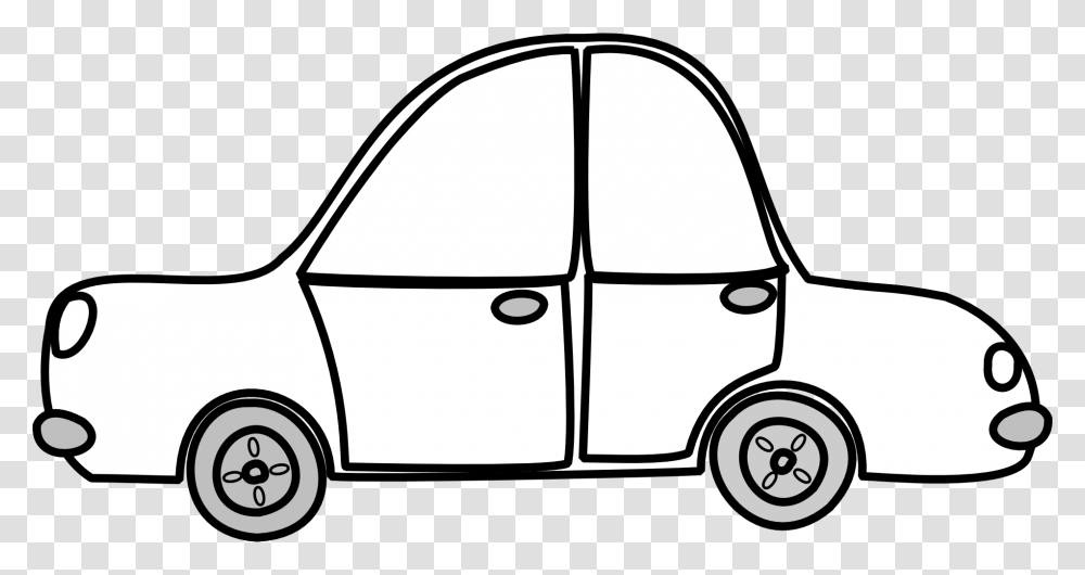 Race Car Cartoon Pictures Car Outline Clipart, Vehicle, Transportation, Van, Lawn Mower Transparent Png