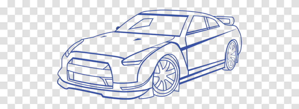 Race Car Outline Car Outline, Vehicle, Transportation, Tire, Cushion Transparent Png