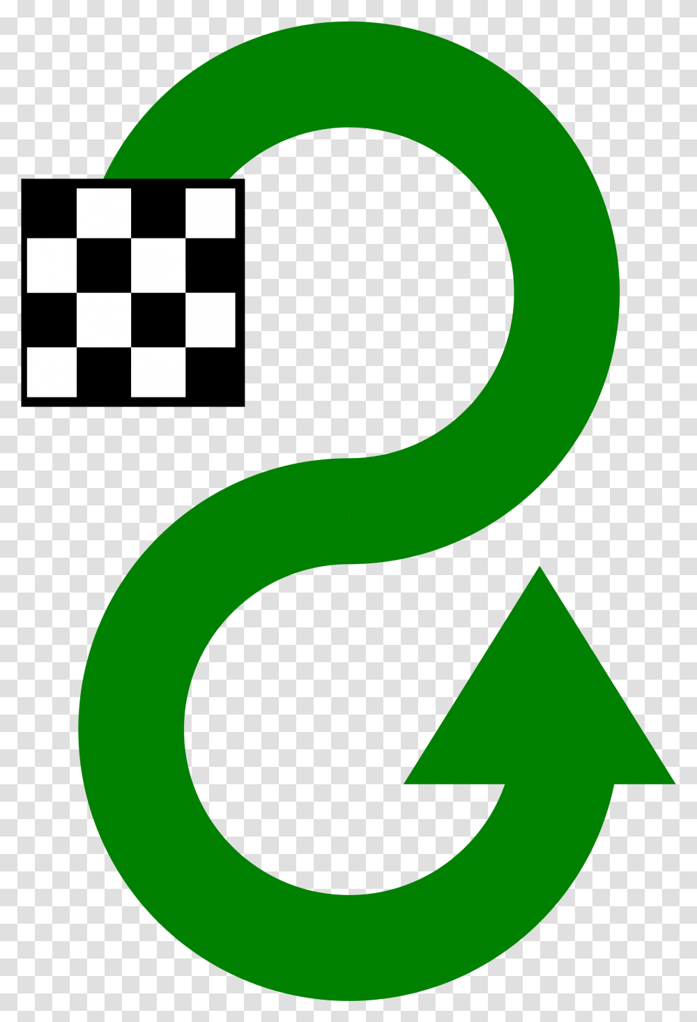 Race Track Image 8 Race Track Svg, Number, Recycling Symbol Transparent Png