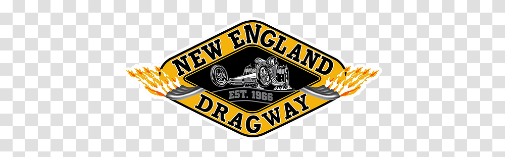 Race Track New England Dragway Epping Nh New England Dragway Logo, Symbol, Badge, Emblem, Leisure Activities Transparent Png