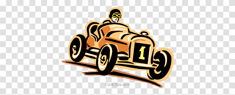 Racecar Royalty Free Vector Clip Art Illustration, Vehicle, Transportation, Buggy, Kart Transparent Png