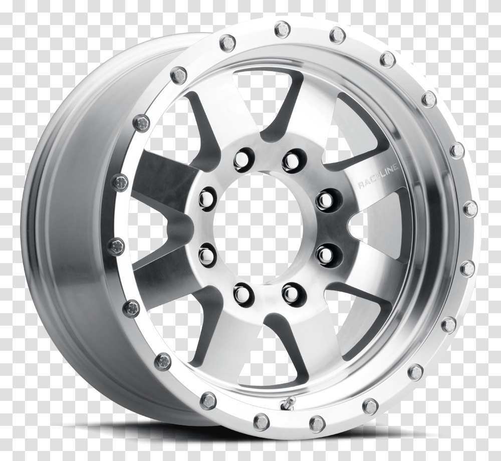 Raceline Defender Wheel 6lug Machined, Tire, Car Wheel, Alloy Wheel, Spoke Transparent Png