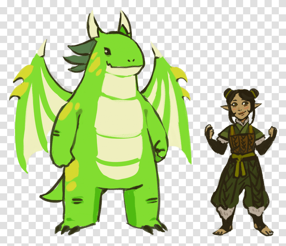 Races Dragonborn Cartoon, Person, Human, Elf, Green Transparent Png