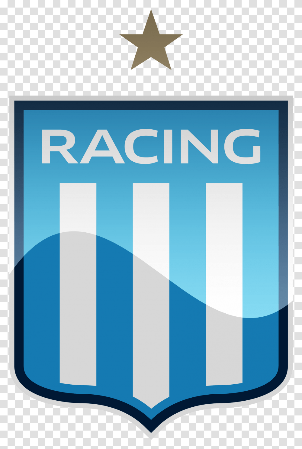 Racing Club Hd Logo Racing Club De Avellaneda, Label, Poster, Advertisement Transparent Png