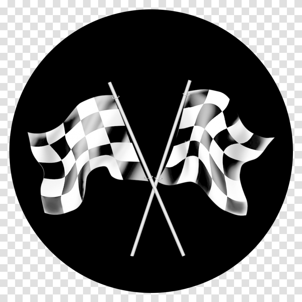Racing Flag Clipart Circle Race Track Flags, Axe, Tool, Hammer Transparent Png