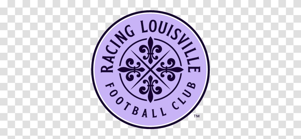 Racing Louisville Fc Reveals Crest - Sportslogosnet News Dot, Label, Text, Symbol, Clock Tower Transparent Png