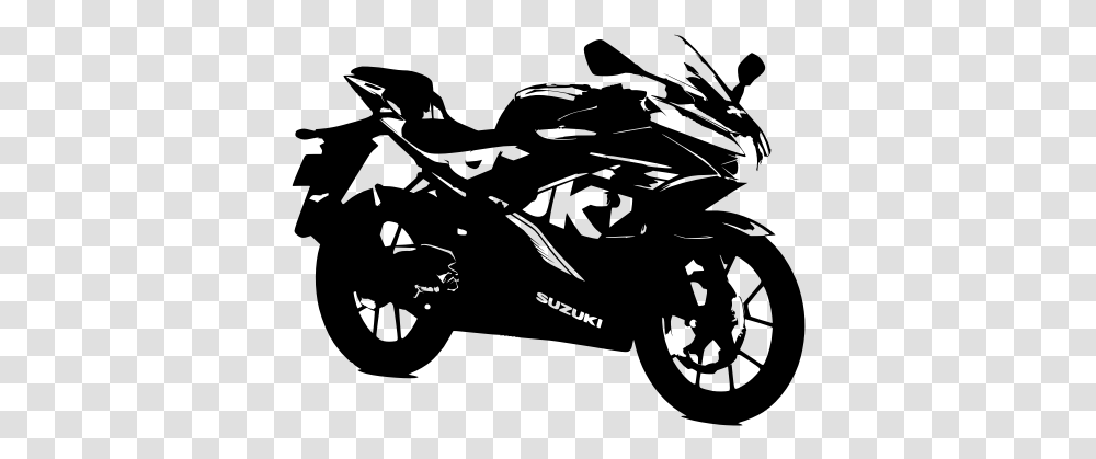 Racing Motorcycle Silhouette Motor Bike Clipart, Gray, World Of Warcraft Transparent Png