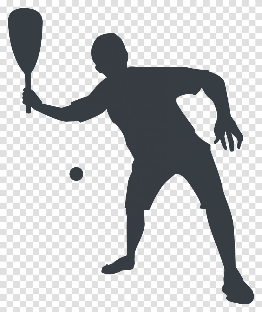 Racquetball Bruise Racketlon, Person, Human, Juggling, Silhouette Transparent Png