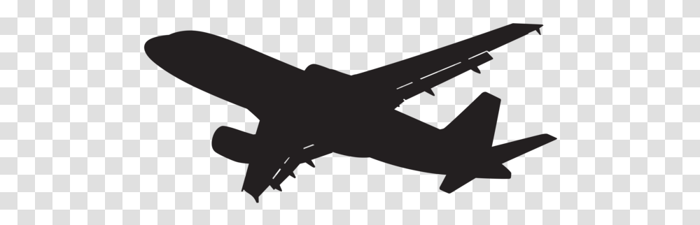 Racs Plane Plane Silhouette, Hand, Arm Transparent Png