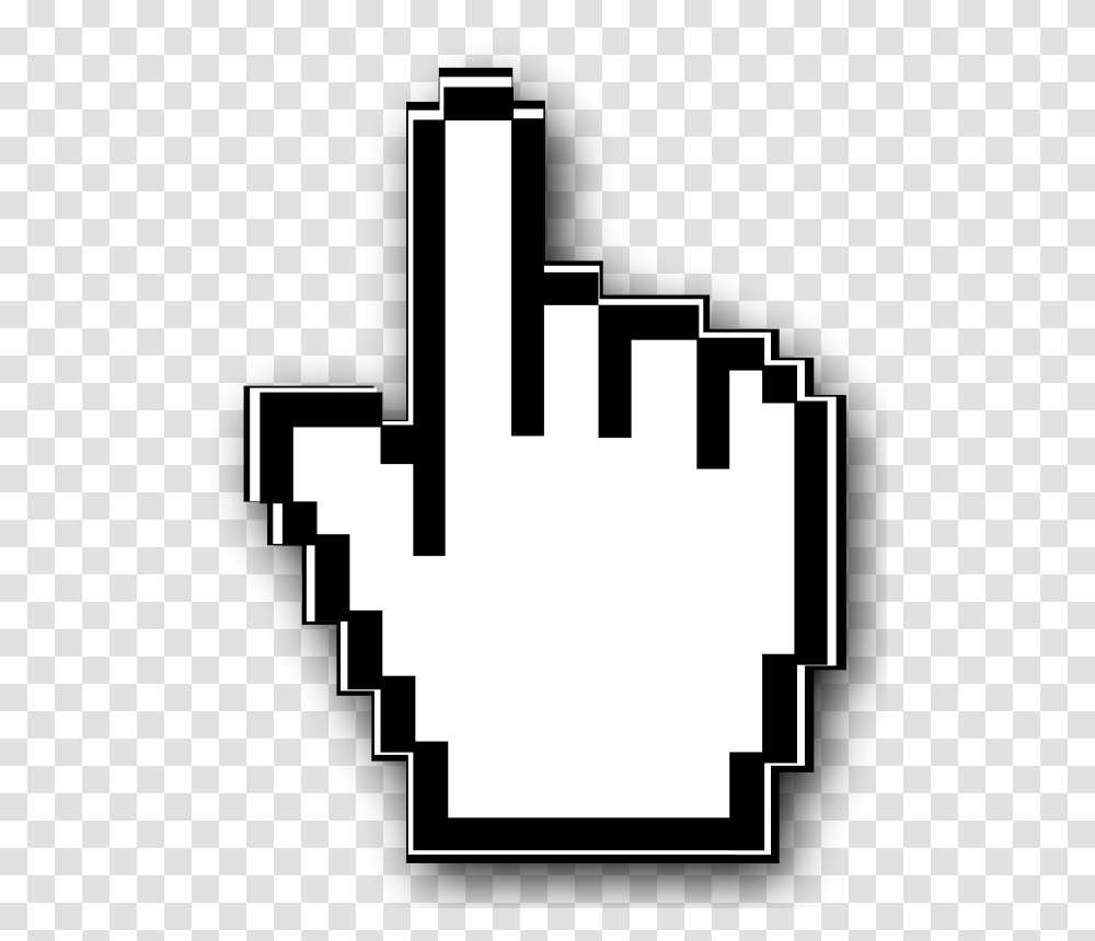 Radacina Cursor Hand, Technology, Stencil, Cross Transparent Png