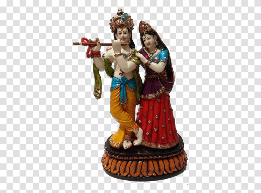 Radha Krishna Idols New Polyresin, Leisure Activities, Costume, Dance Pose, Person Transparent Png