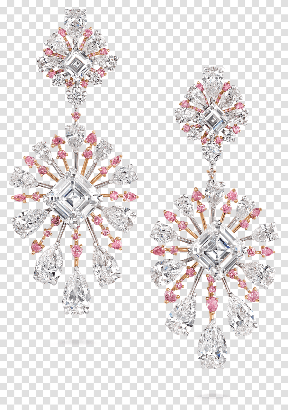 Radiance Pink Diamond Earrings 09 01 Diamond Earings Hd, Accessories, Accessory, Jewelry, Crystal Transparent Png