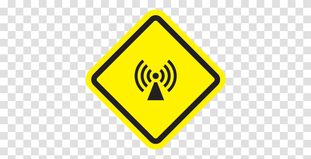 Radiation Area Sign Sign, Road Sign, Stopsign Transparent Png