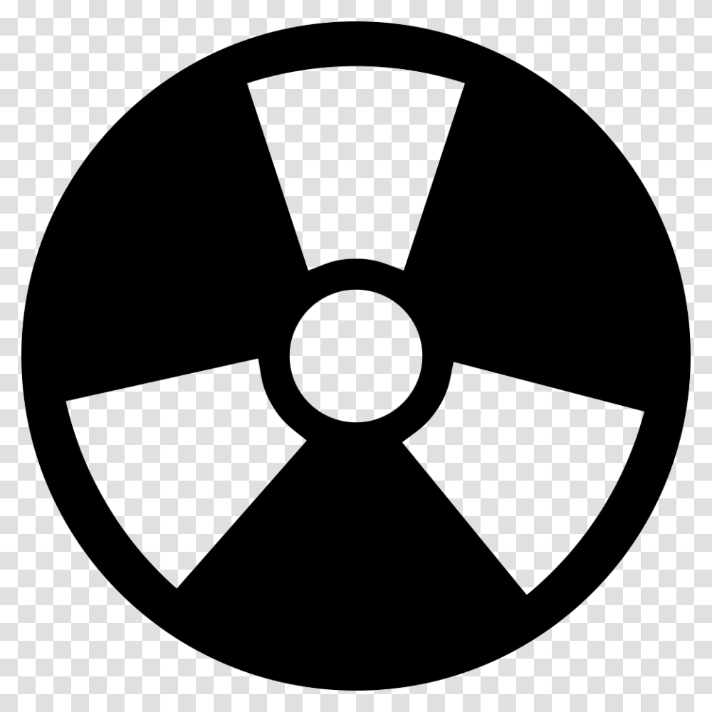 Radiation Circular Symbol With Three Rays Radiation Icon, Disk, Dvd, Nuclear Transparent Png