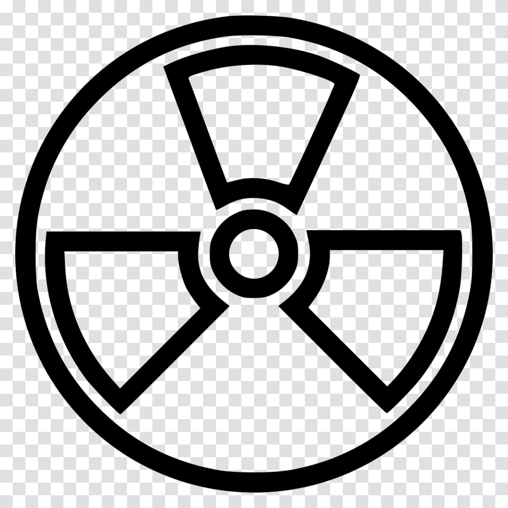 Radiation Danger Zone Symbol, Machine, Logo, Trademark, Steering Wheel Transparent Png