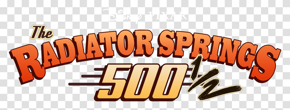 Radiator Springs 500 Calligraphy, Text, Word, Label, Number Transparent Png