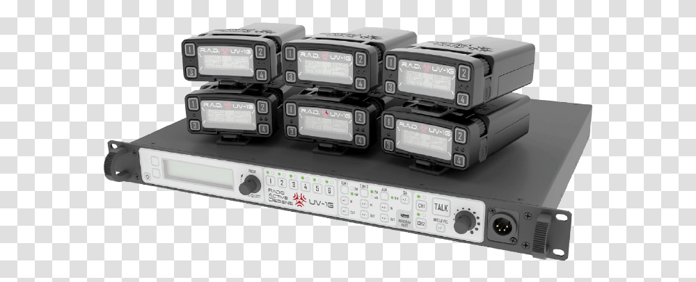 Radio Active Designs Uv 1g Vhf Band Wireless Intercom Gadget, Stereo, Electronics, Amplifier, Cd Player Transparent Png