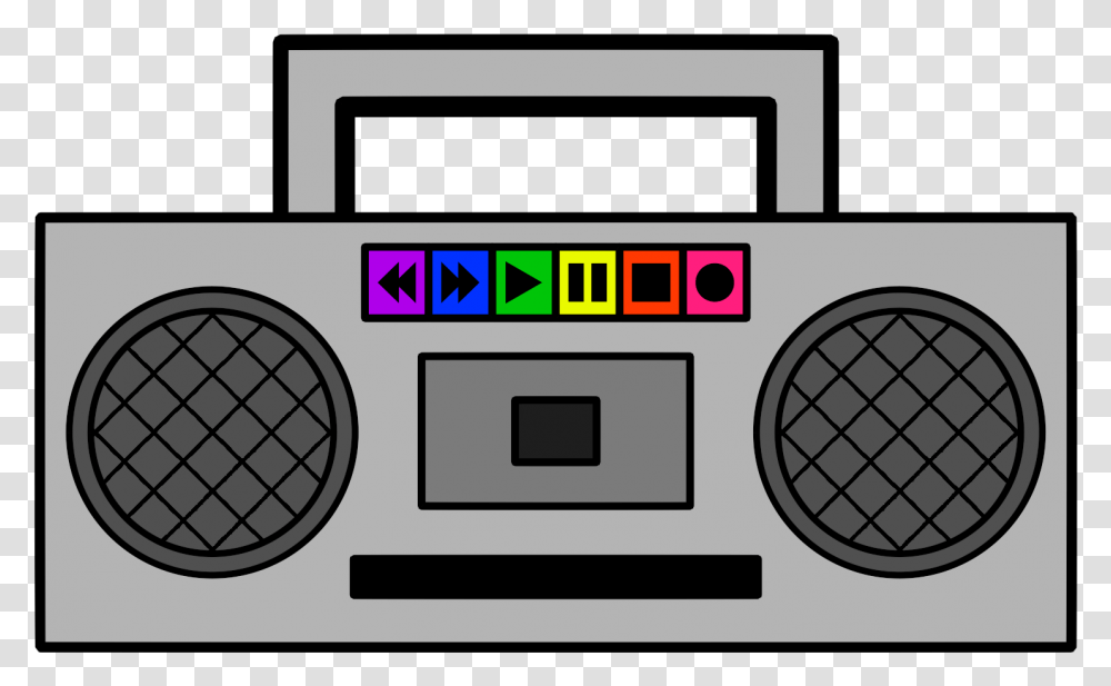 Radio Clipart Background, Electronics, Tape Player, Cassette, Cassette Player Transparent Png