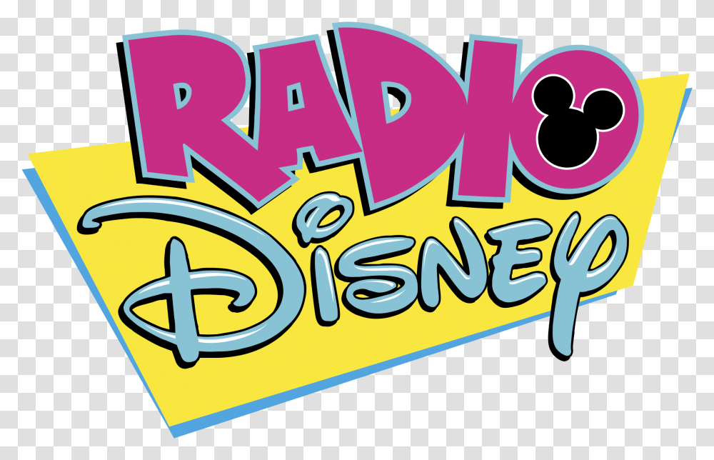 Radio Disney Logo Svg Radio Disney, Text, Label, Alphabet, Sticker Transparent Png