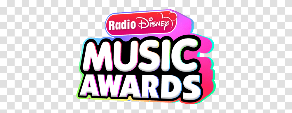 Radio Disney Music Awards Radio Disney Music Awards Logo, Text, Gum, Word, Sweets Transparent Png