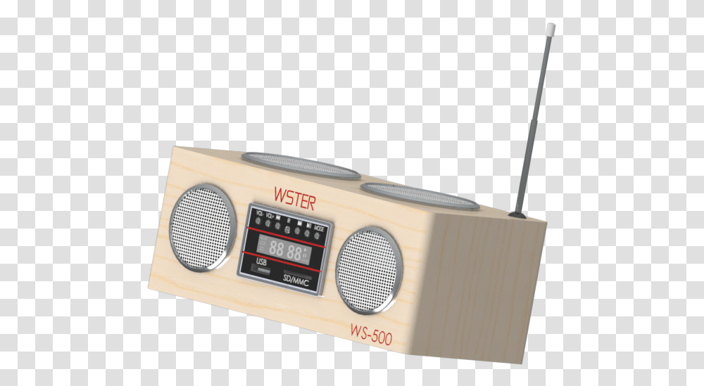 Radio, Electronics, Stereo, Tape Player, Speaker Transparent Png